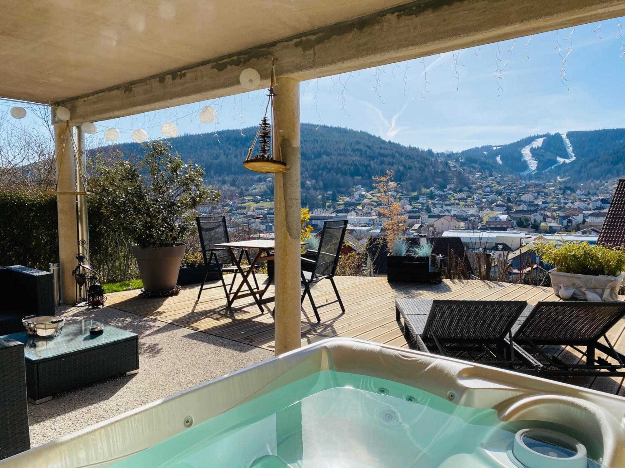 Au Nid Cosy D'Isa A Gerardmer Vosges - Spas Privatifs Exterior foto